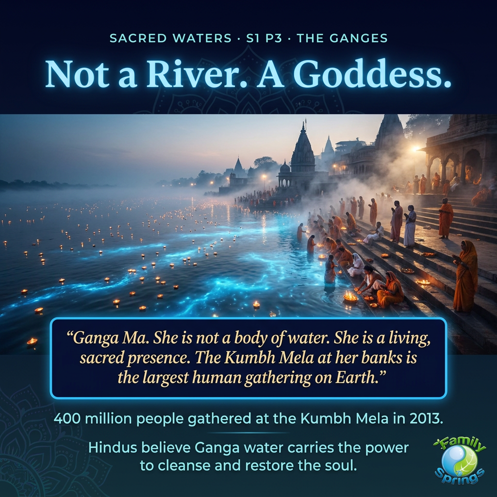 The Ganges — Ganga Ma, sacred river and goddess of Hindu tradition