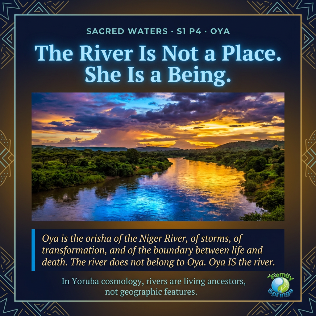 Oya — The Niger River is a goddess in Yoruba tradition