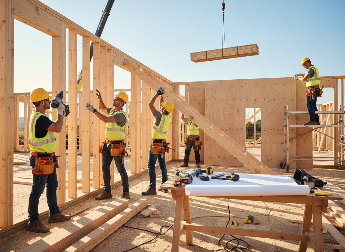 Professional Construction Team