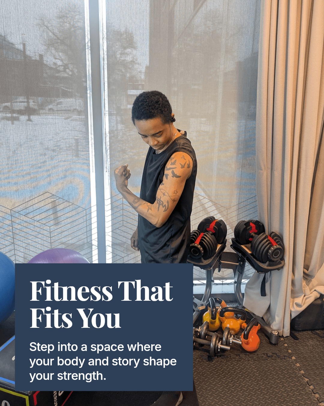 Stevi flexing - Fitness That Fits You