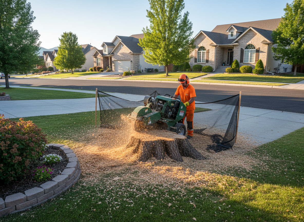 Tree Services Cost in Ogden, UT: professional stump grinding service in Ogden Utah