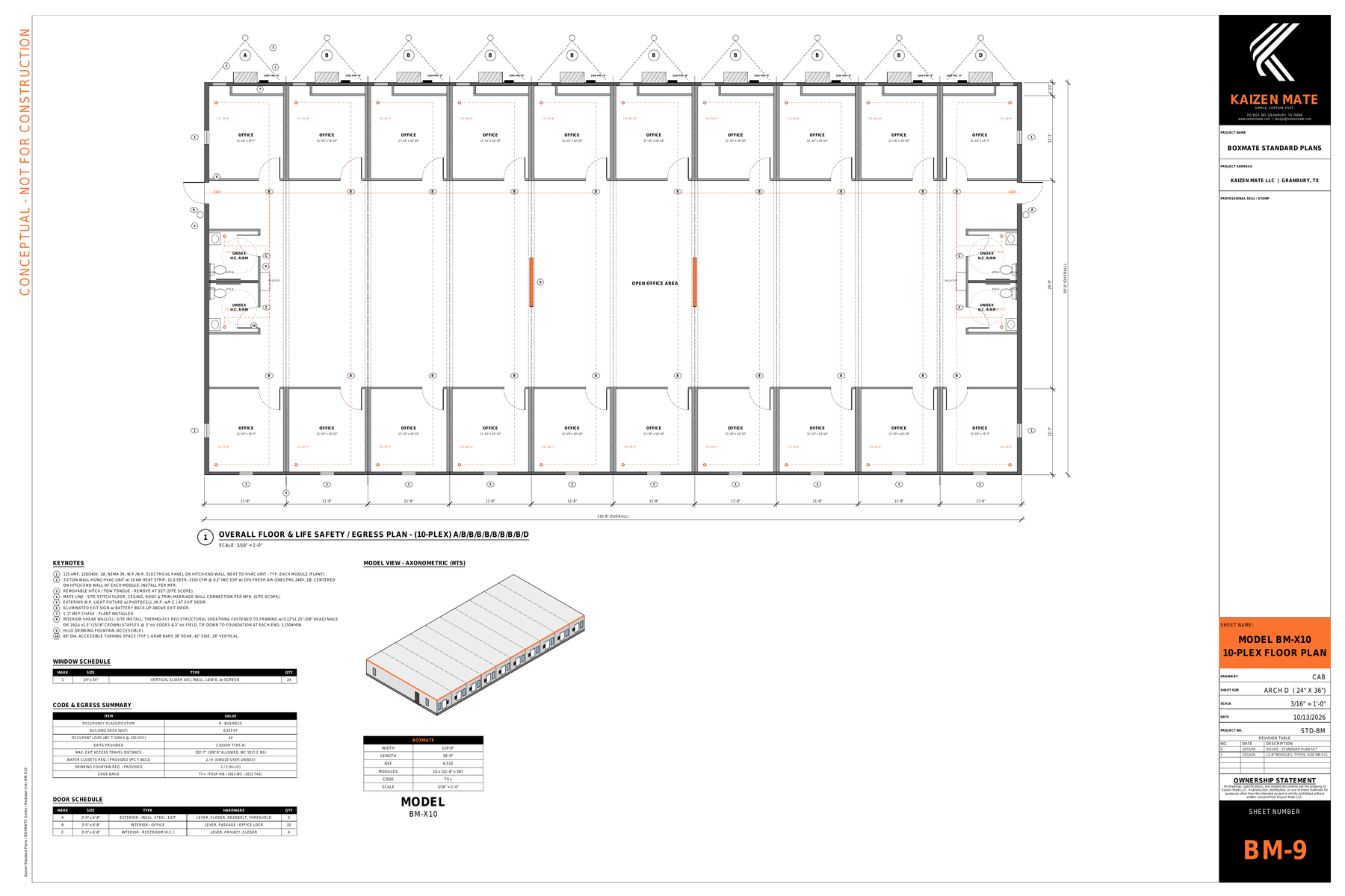 BM-X10 Flex - Commercial Office