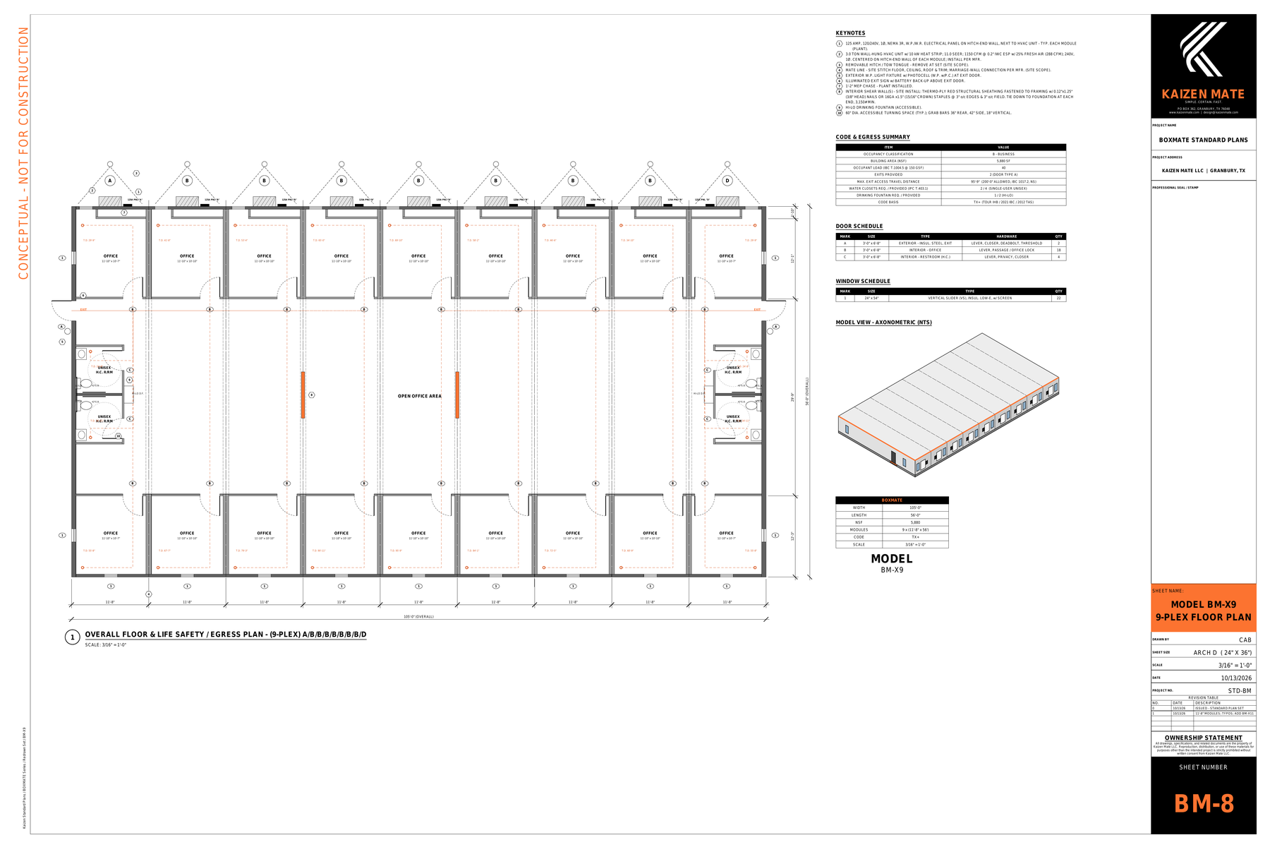 BM-X9 Flex - Commercial Office