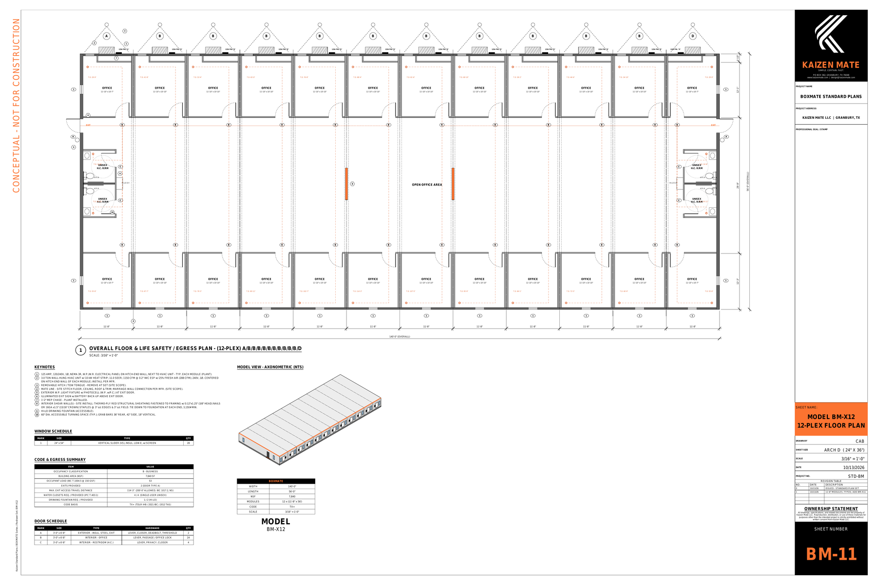 BM-X12 Flex - Commercial Office