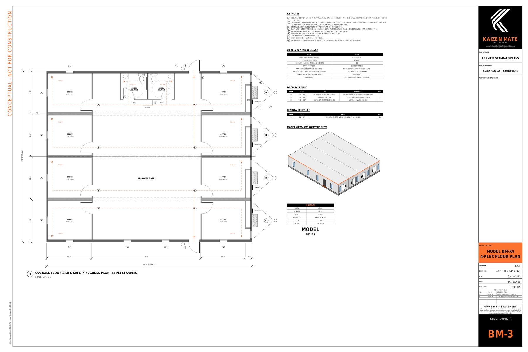 BM-X4 Flex - Commercial Office