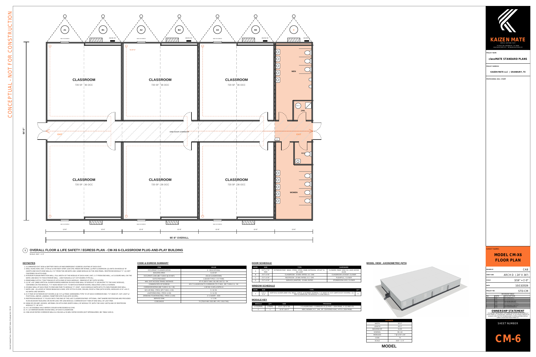 CM-X6 - 6-Classroom Plug-and-Play