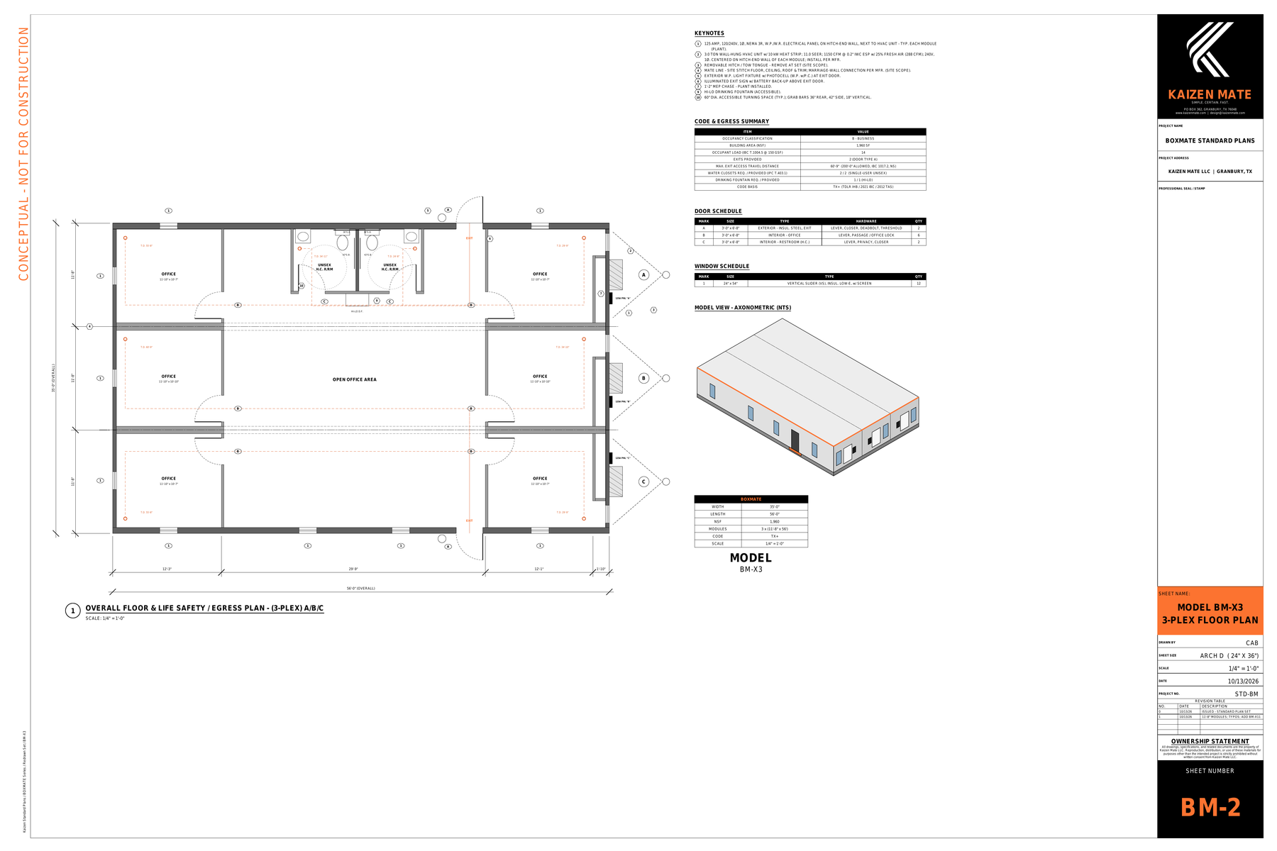 BM-X3 Flex - Commercial Office