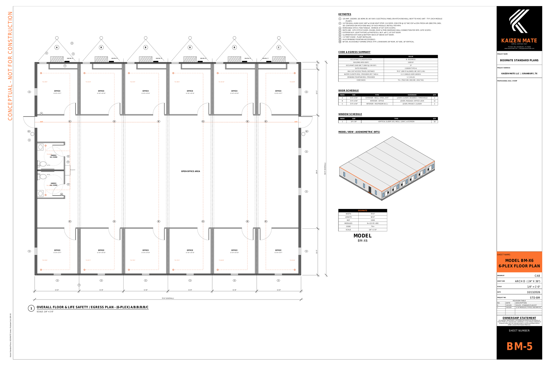 BM-X6 Flex - Commercial Office
