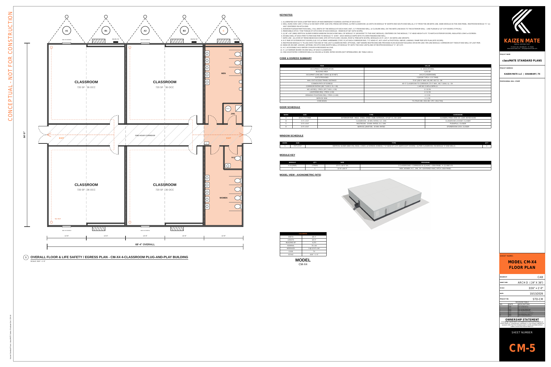 CM-X4 - 4-Classroom Plug-and-Play