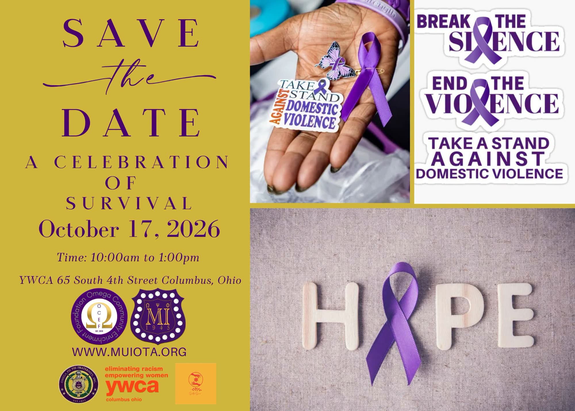 A Celebration of Survival flyer