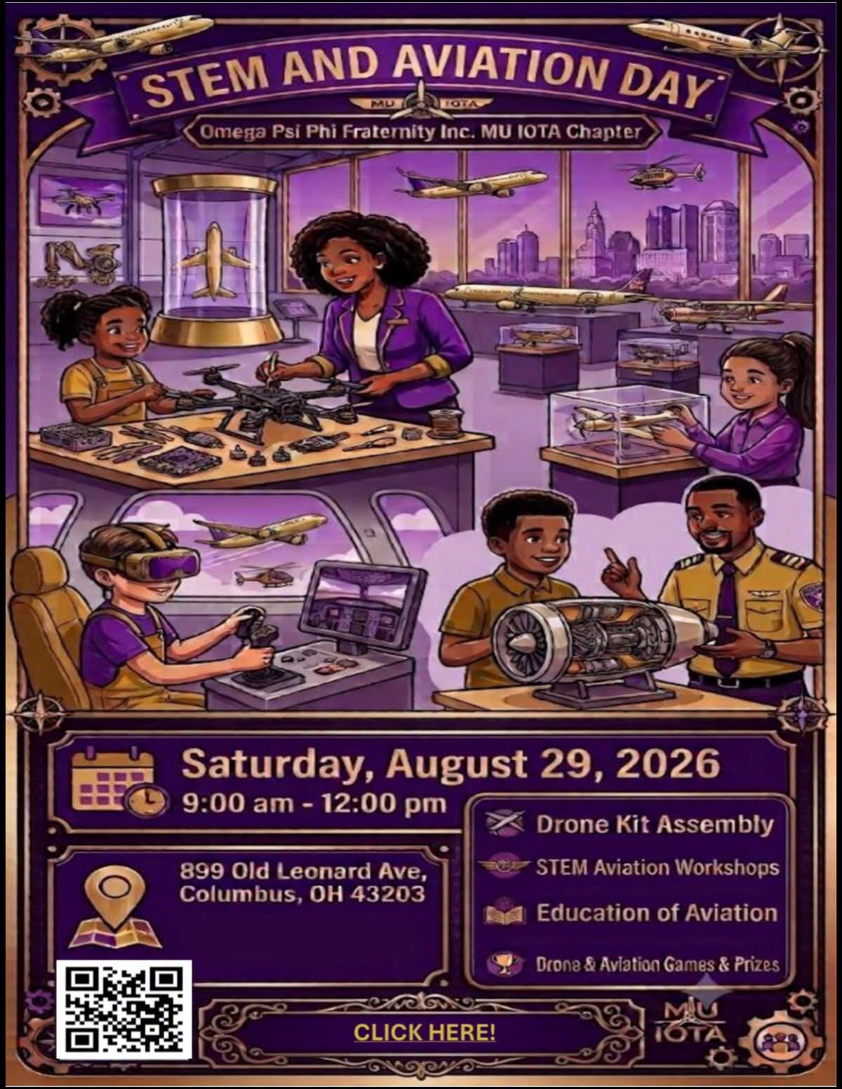 STEM and Aviation Day flyer