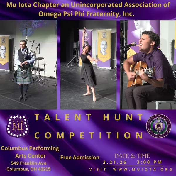 Talent Hunt Competition Flyer