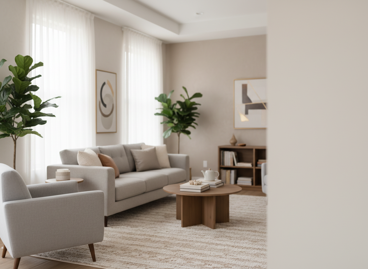 Calm, welcoming therapy office