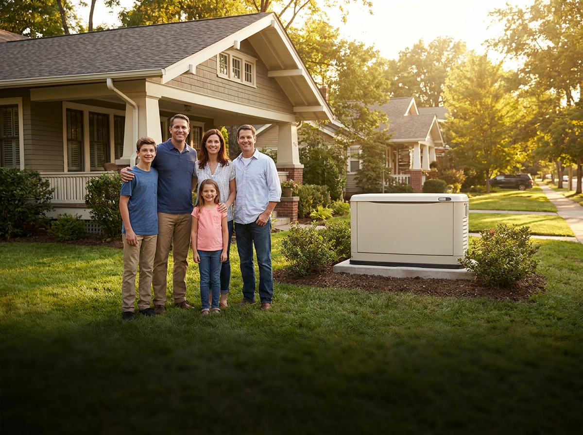 Generator financing options starting at $25 per month