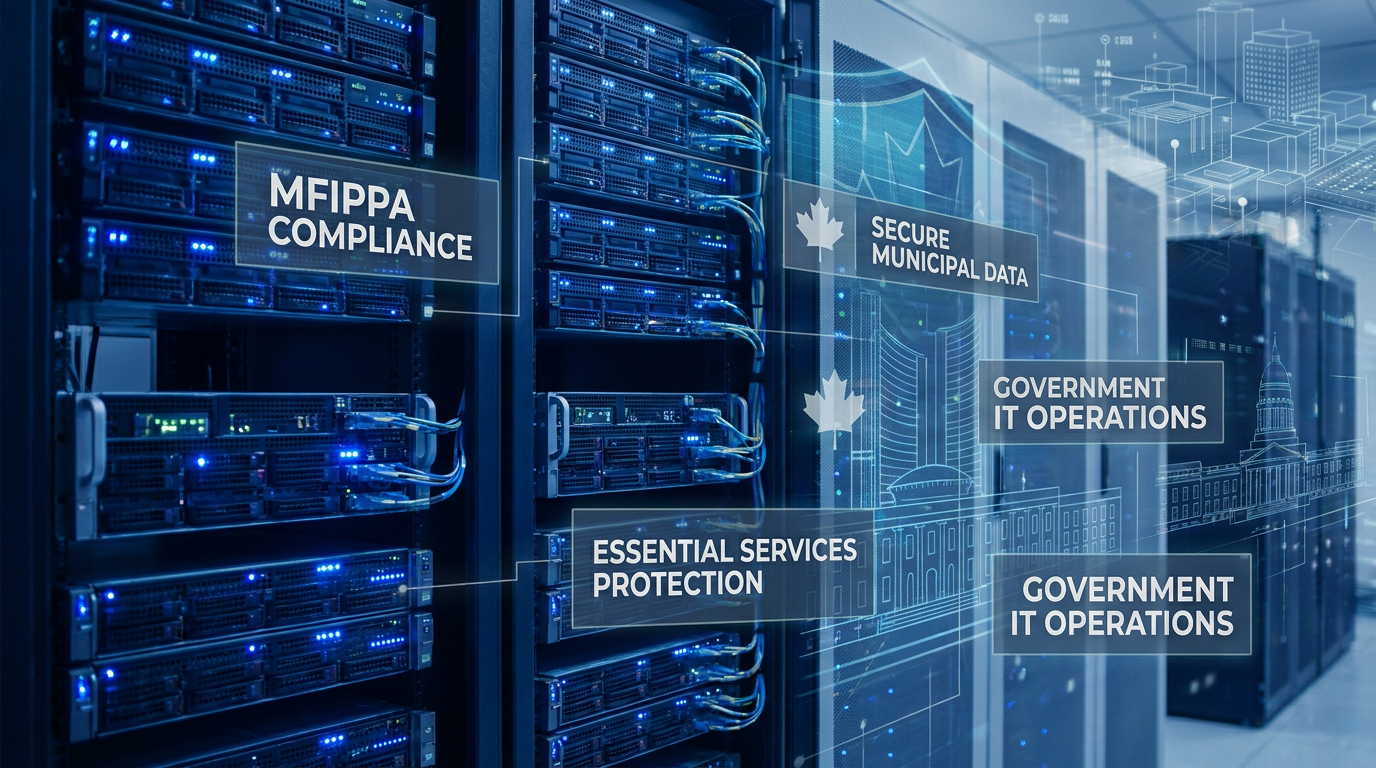 Municipal government IT infrastructure