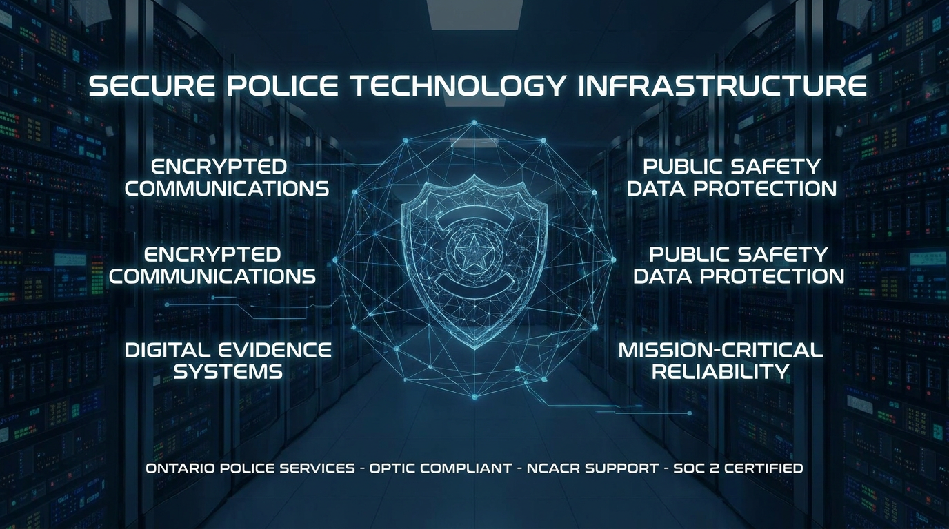 Law enforcement IT security and public safety technology