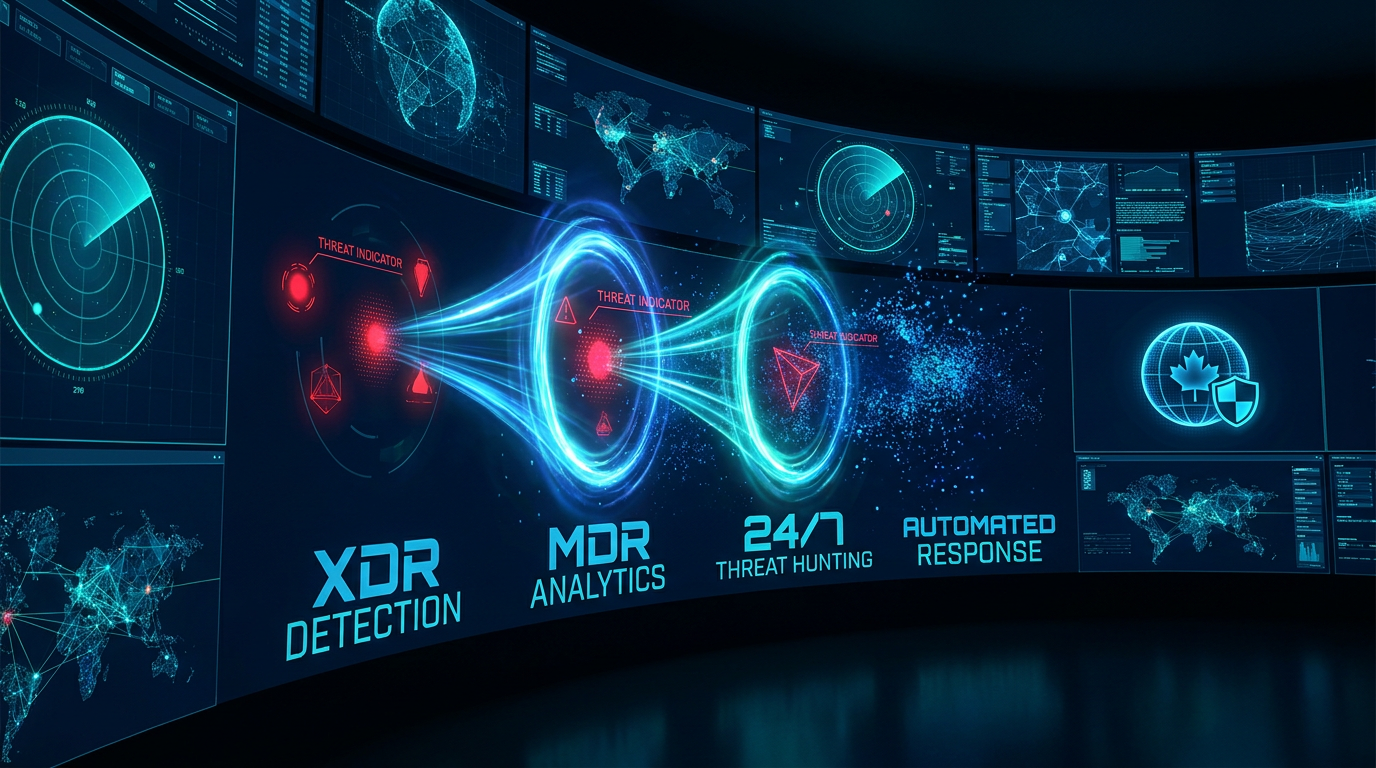 MDR and XDR threat detection and response