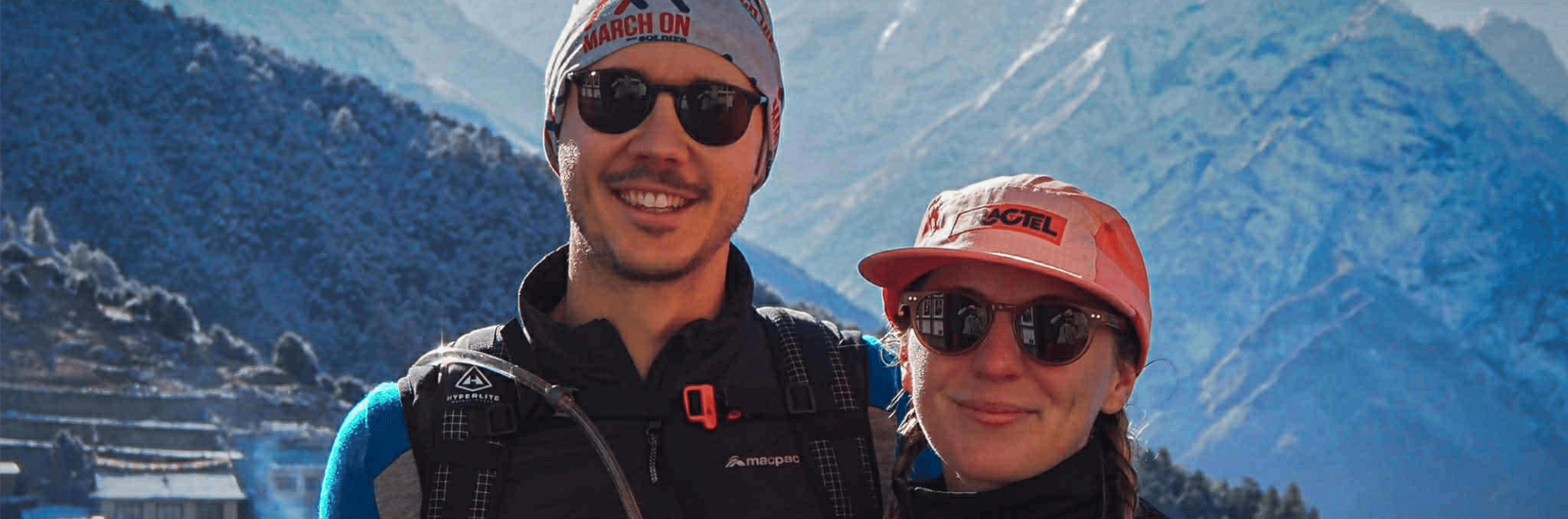Locky and Ash Run Sri Chinmoy Triathlon for DDF