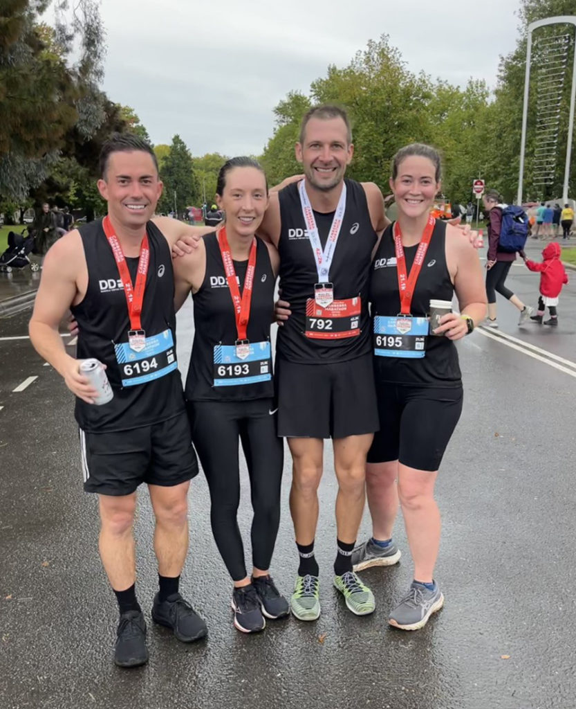 Team DDF Run in the Canberra Marathon