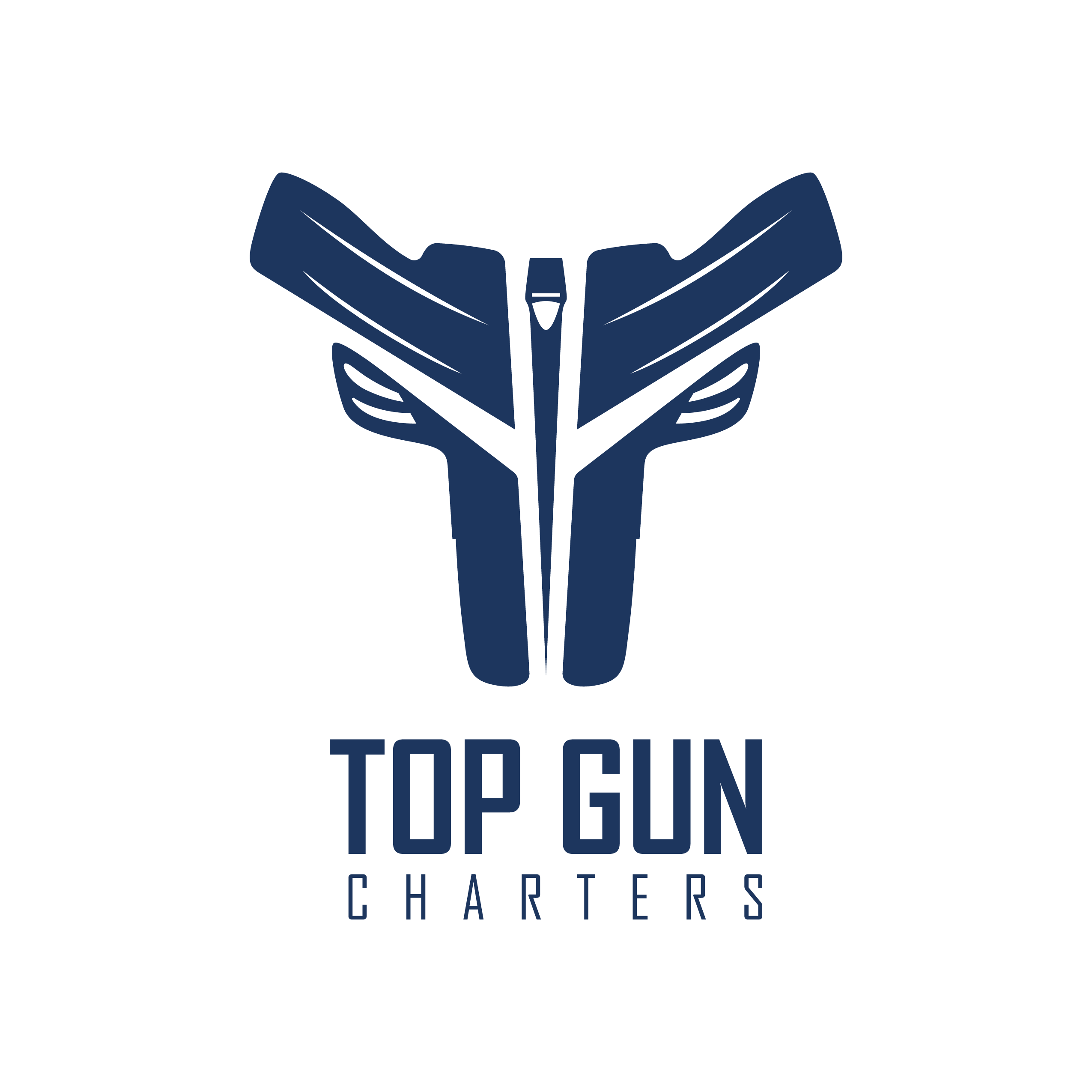 Top Gun Charters logo