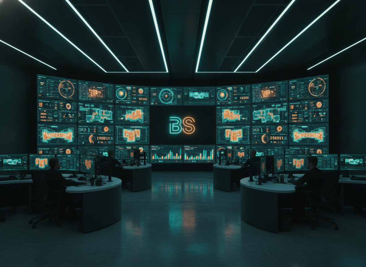 Networked lighting controls topology for commercial building