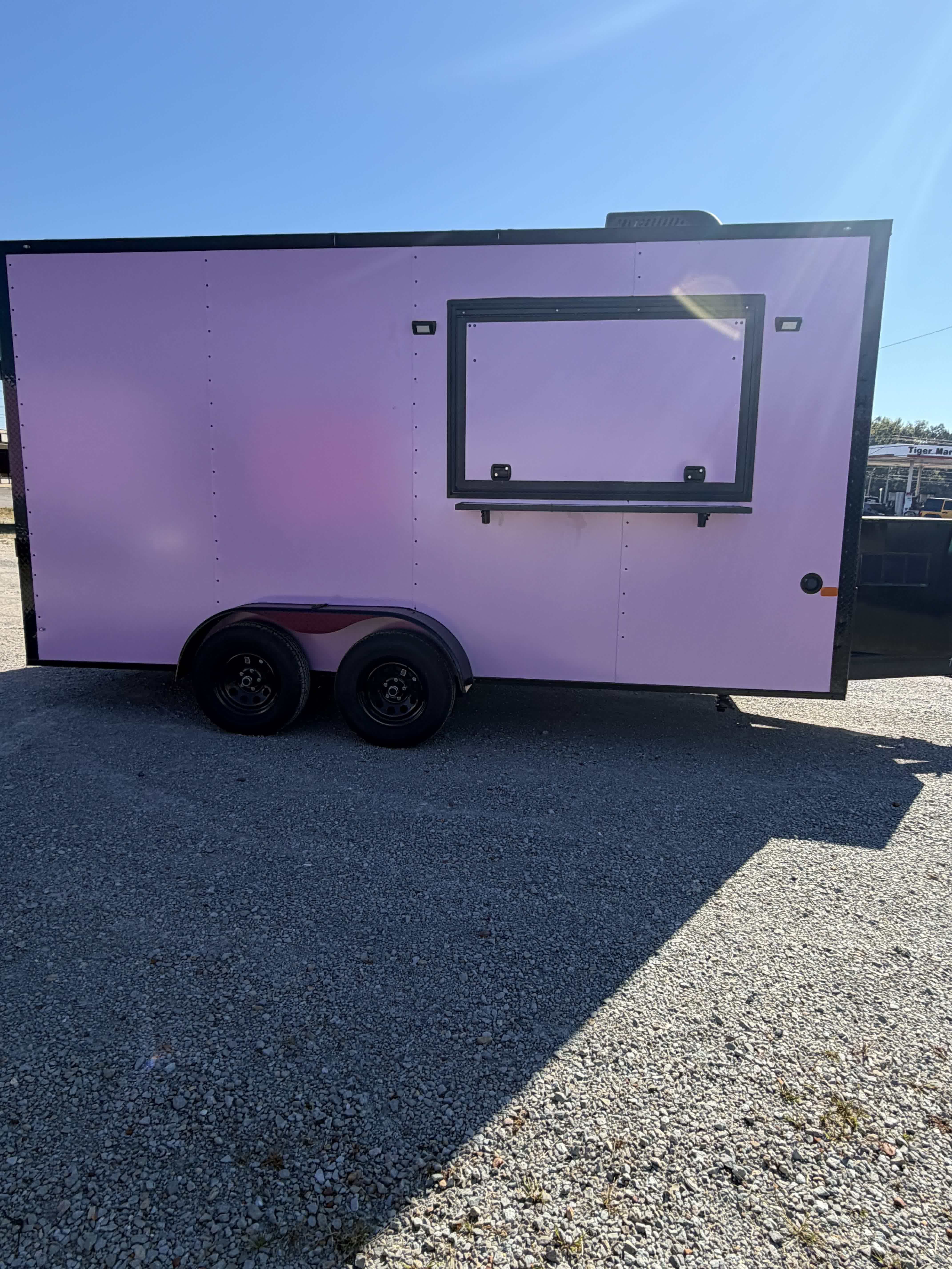 Sip Stop trailer exterior