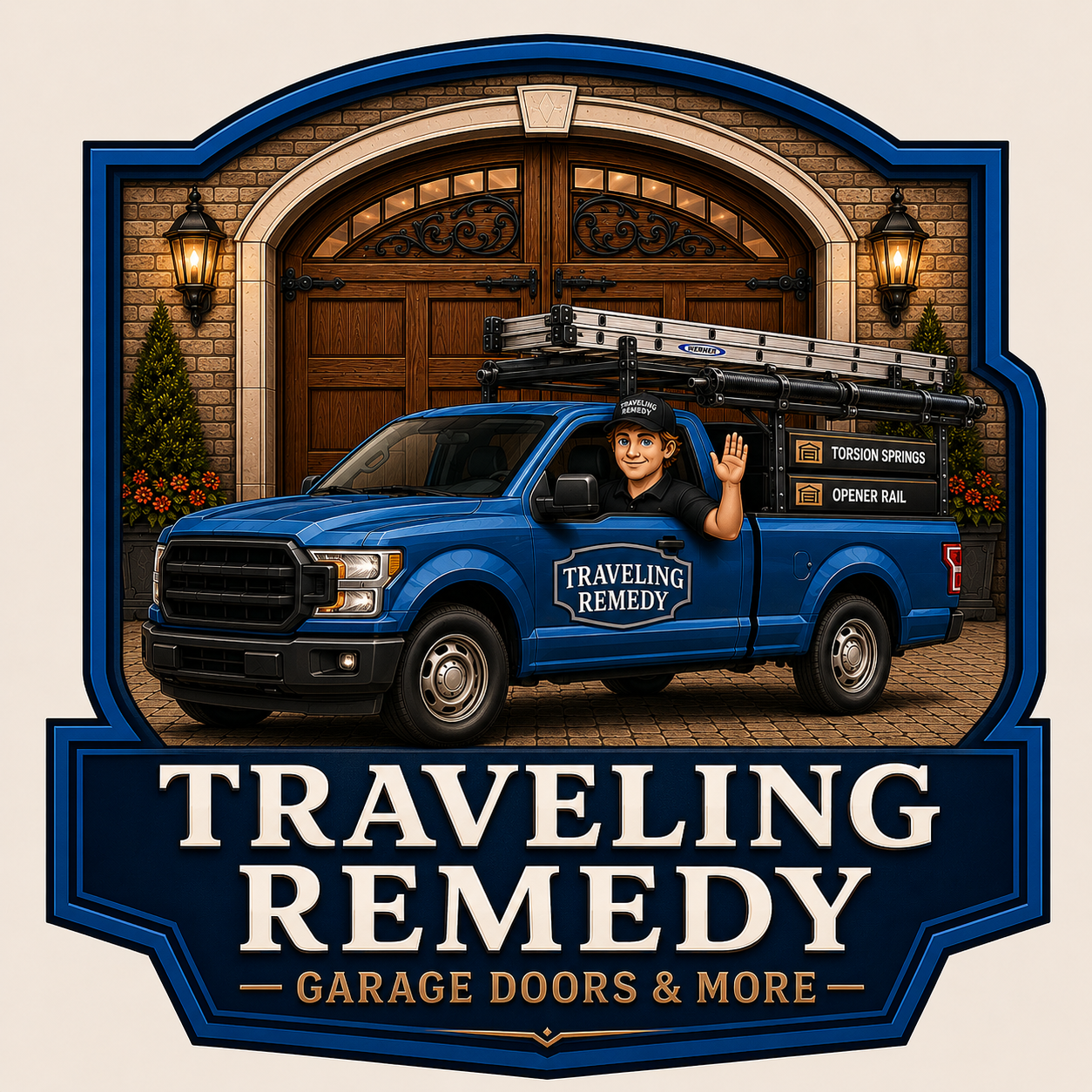 Traveling Remedy Garage Doors & More logo