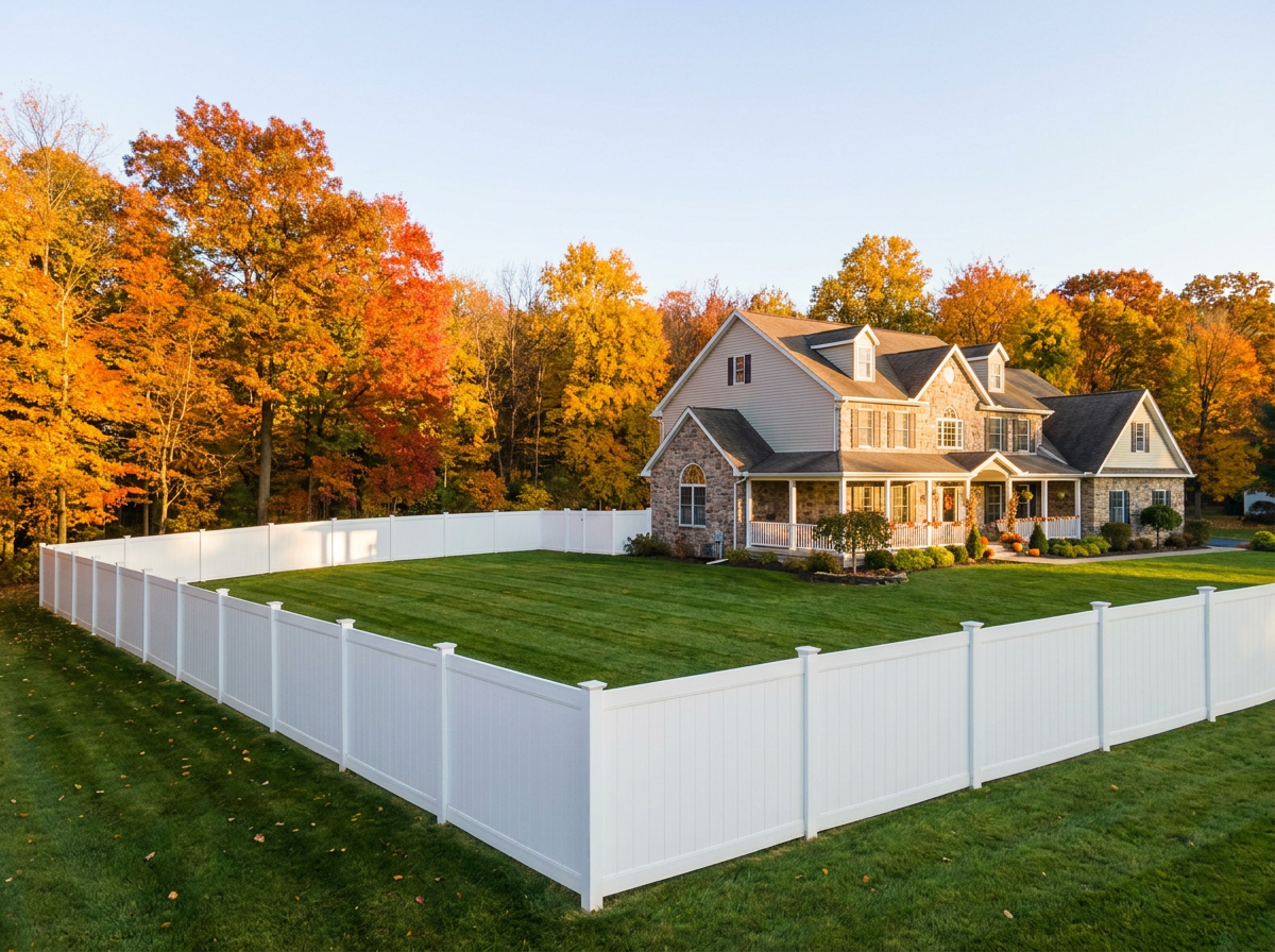 How to Prepare Your Fence for Fall and Winter in Central PA