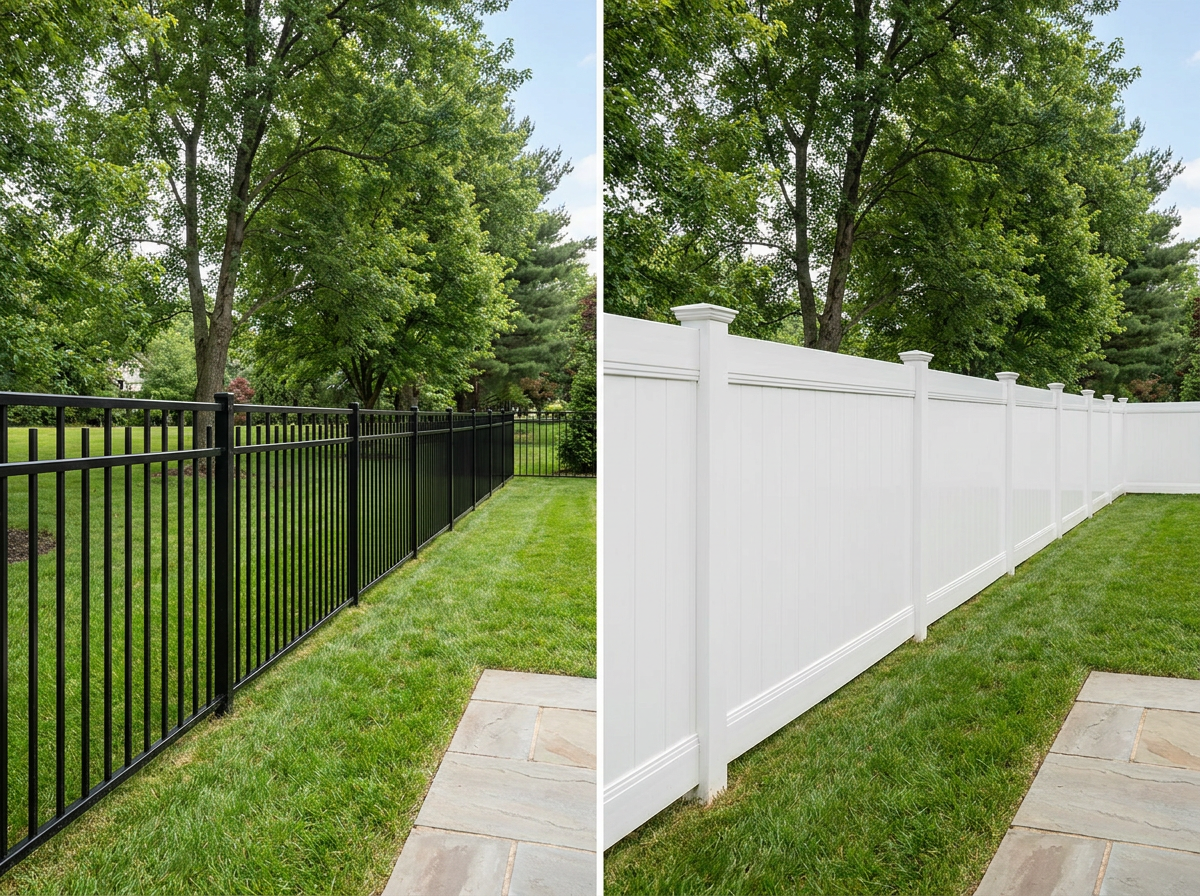 Aluminum vs. Vinyl Fence: Which Is Right for You?