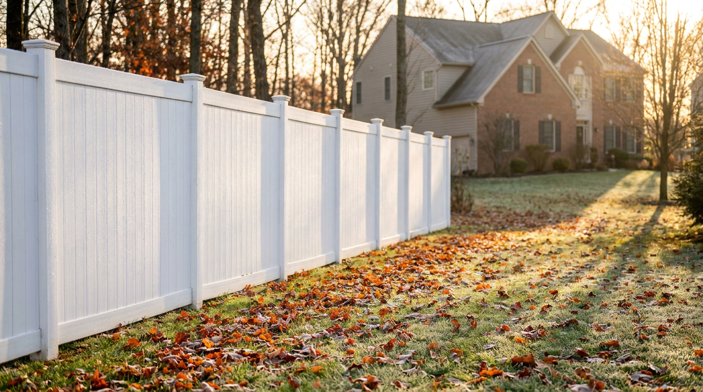 How to Prepare Your Fence for Winter in Central PA