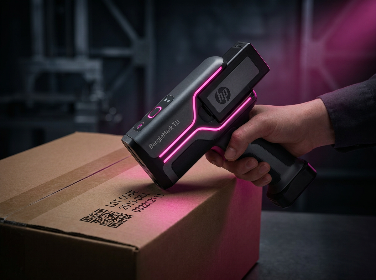 BangleMark portable thermal inkjet printer