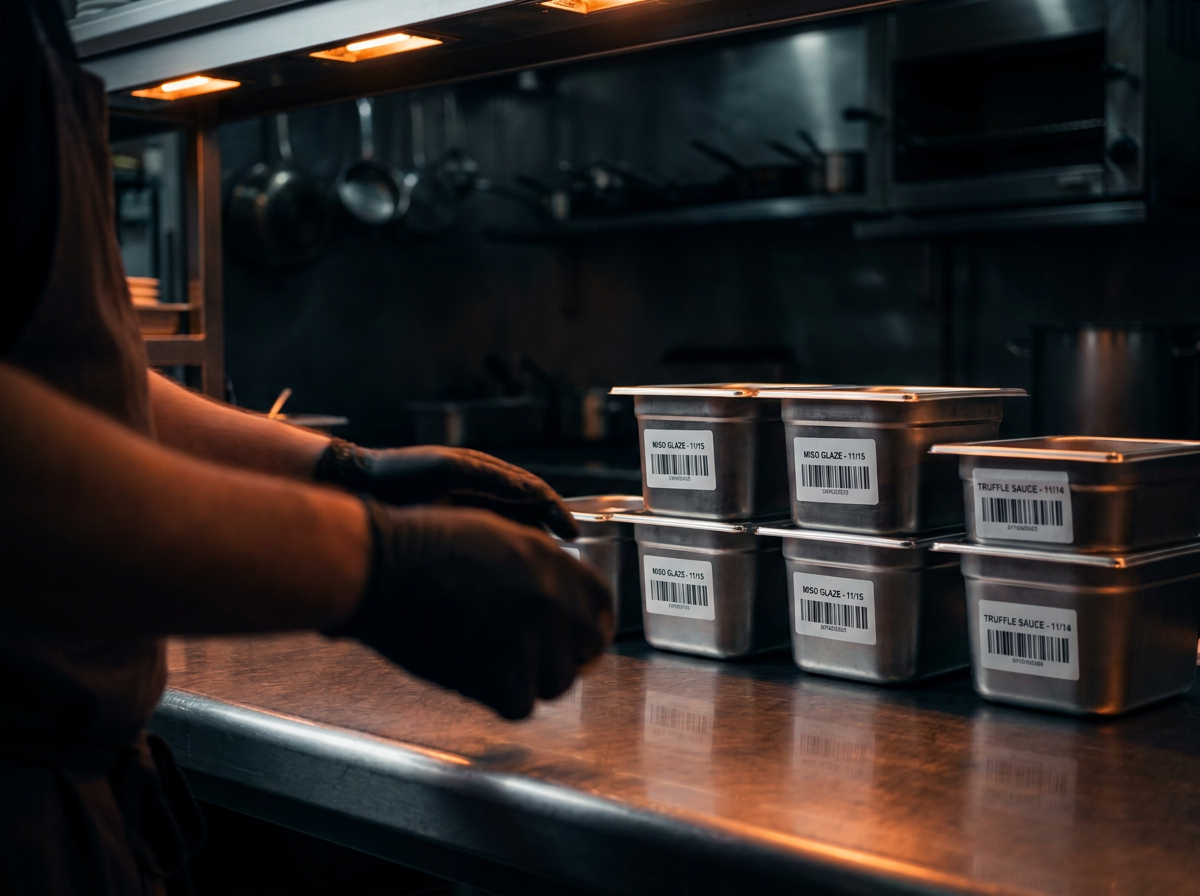 Étiquettes pour restaurants et traiteurs : l'art de la mise en place, jusque dans le dernier contenant
