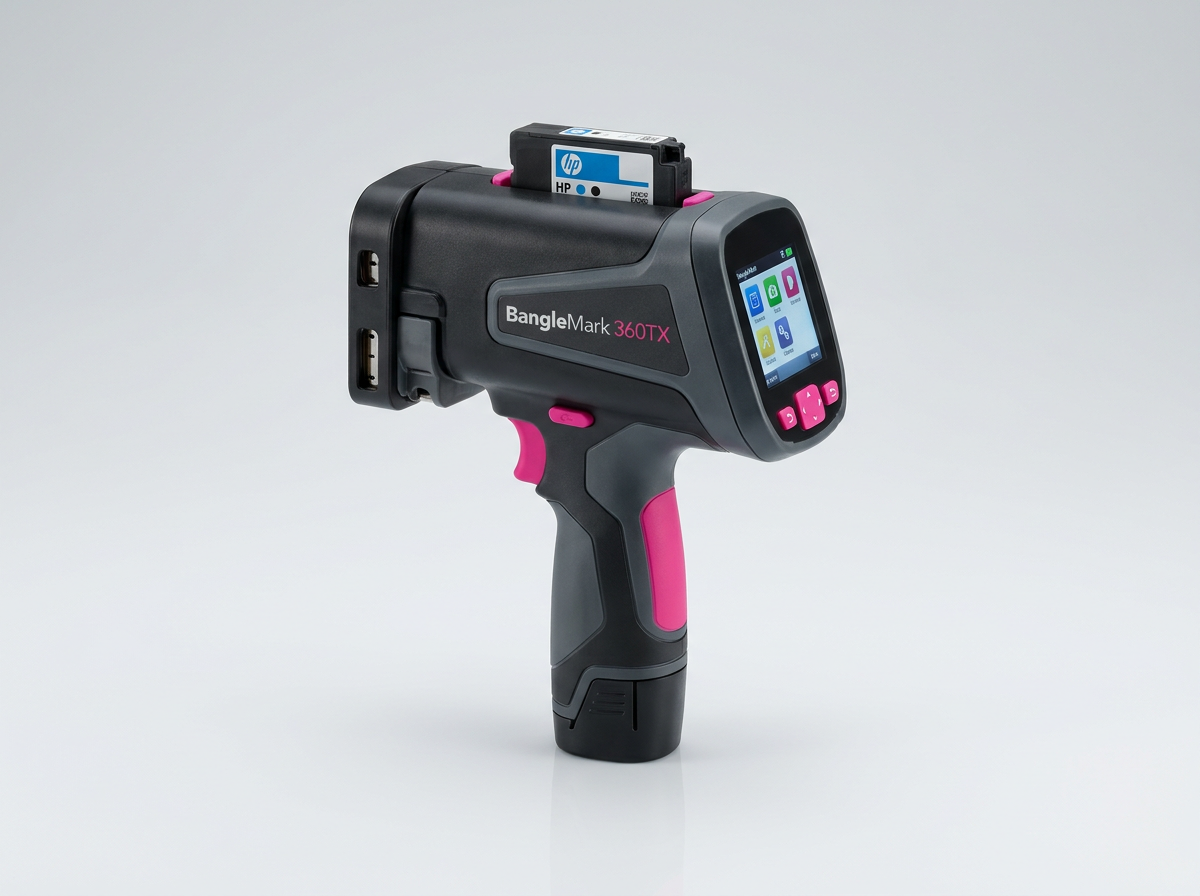 BangleMark portable thermal inkjet printer