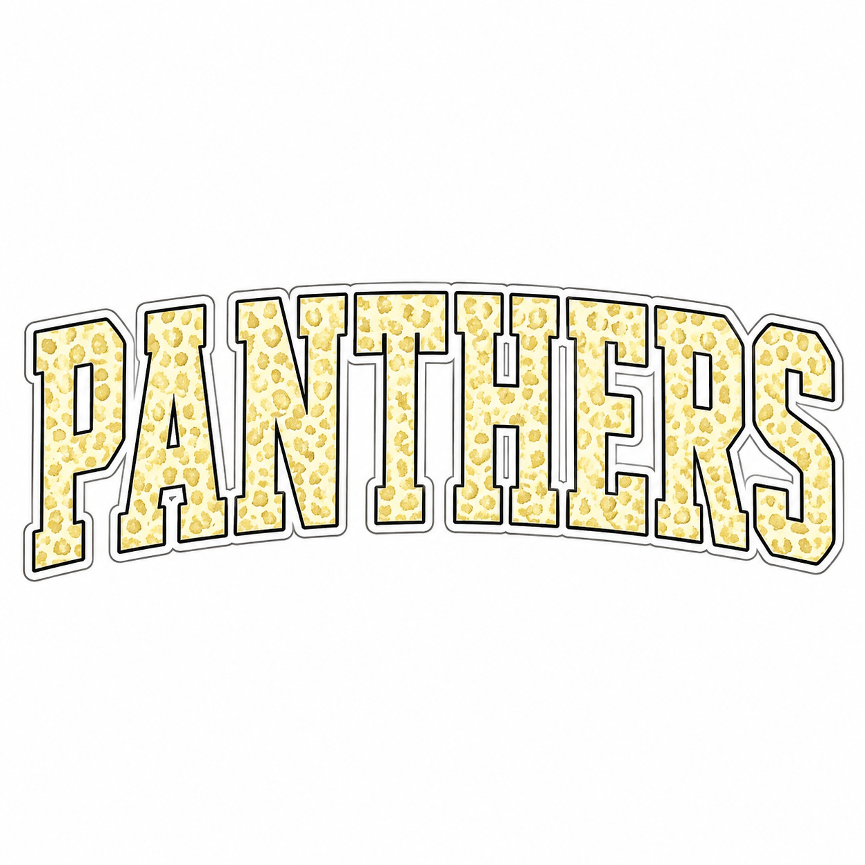Fouke Panthers Yellow Leopard