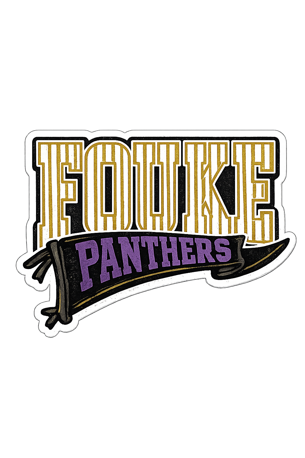 Fouke Panthers Pennant