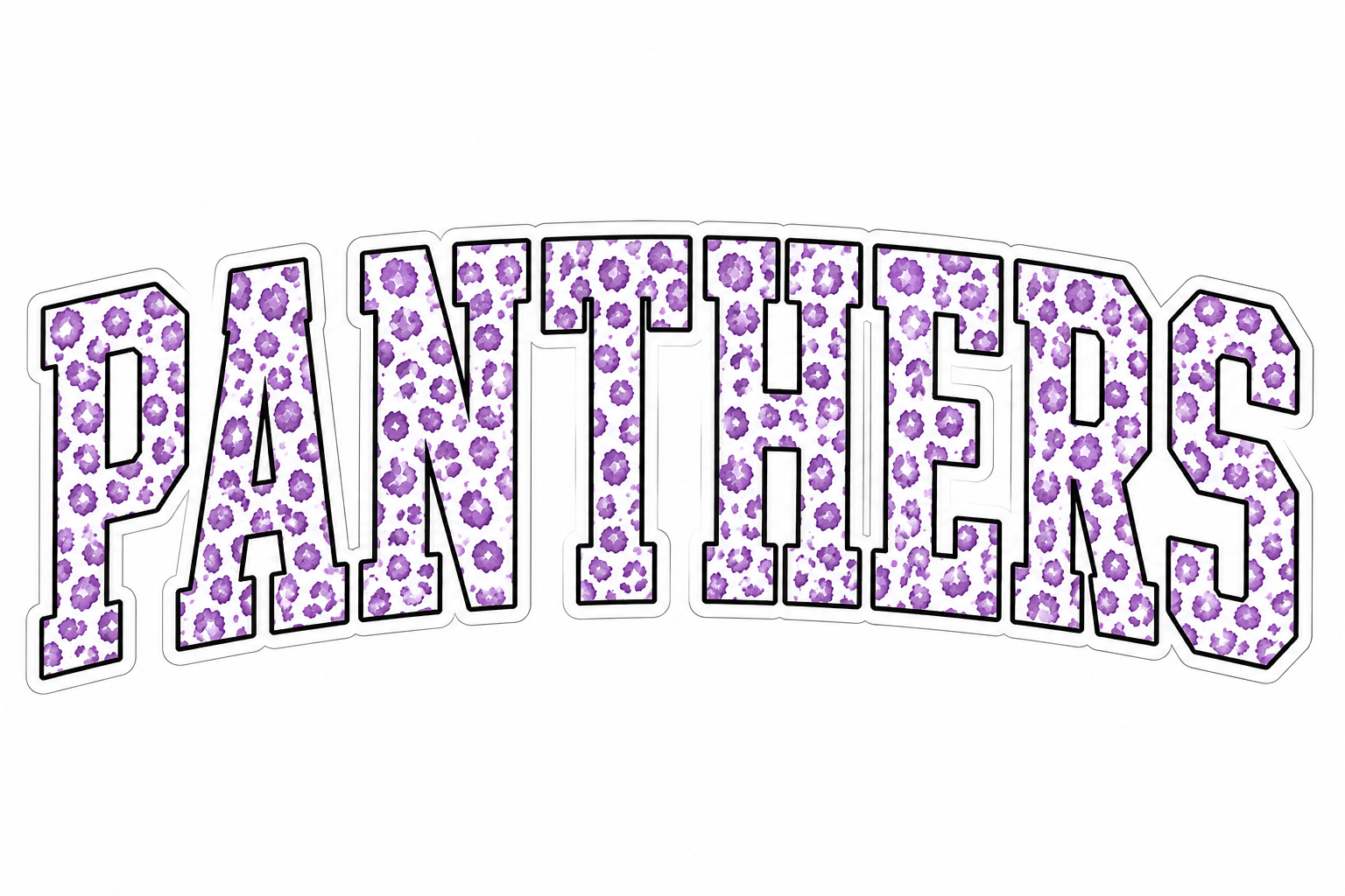 Fouke Panthers Purple Leopard