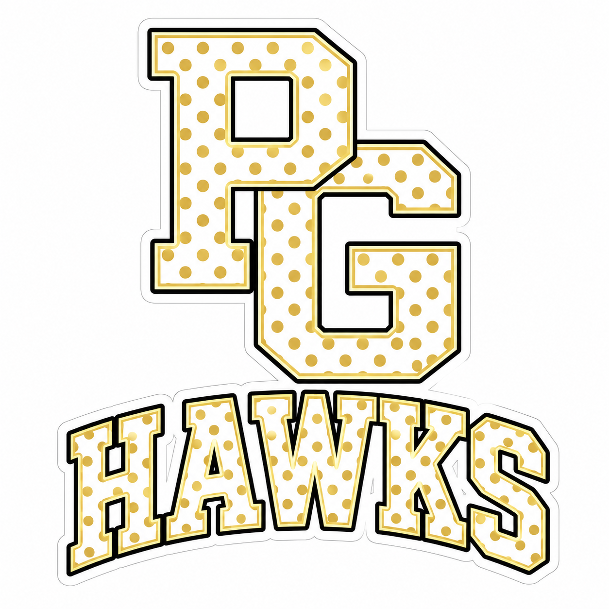 PG Hawks Polka Dot