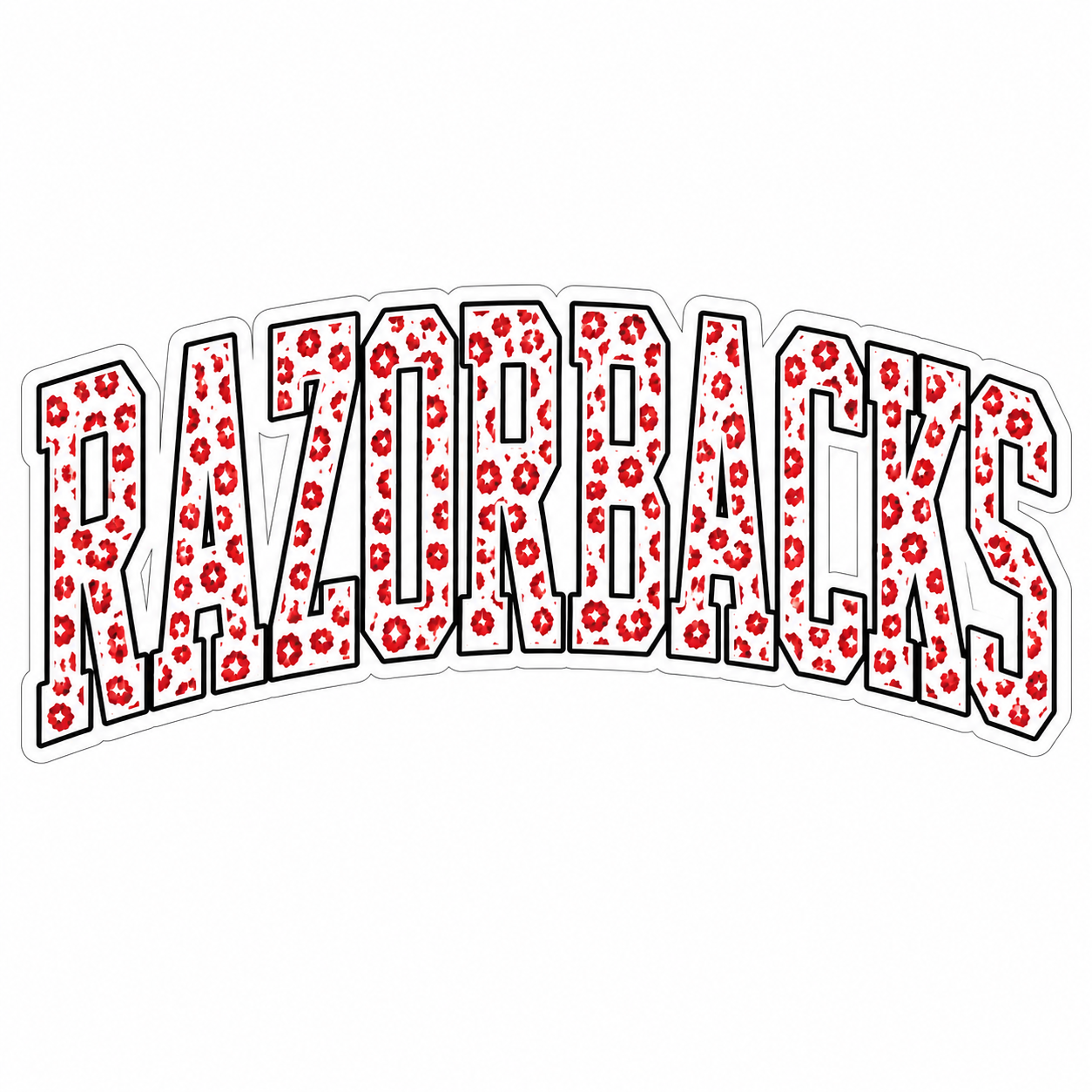 Razorbacks Leopard