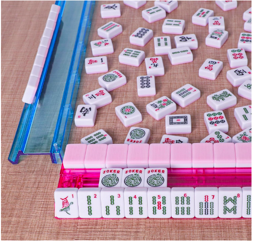 TIASUSAN American Mahjong Set — pink American Mahjong set