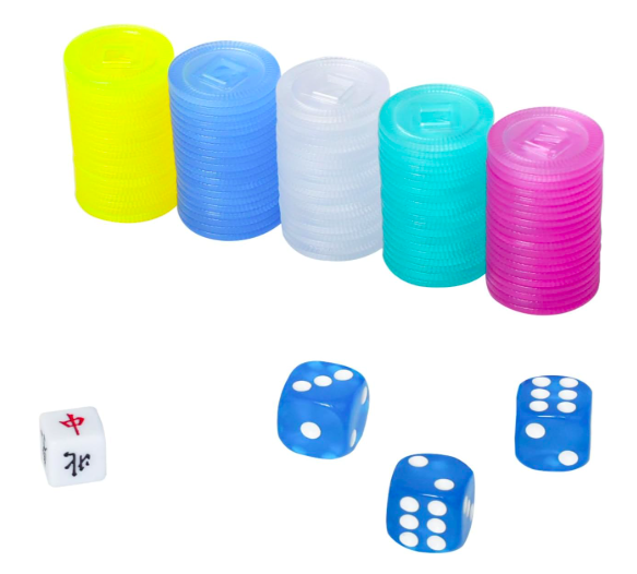 Mahjong Scoring Coins / Chips