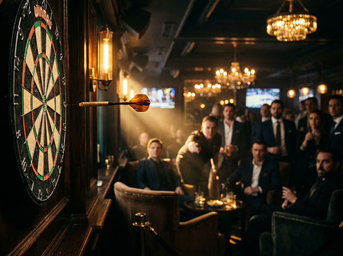 Dart competition at Top Shelf Society