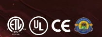 Certifications: ETL, UL, CE, and more