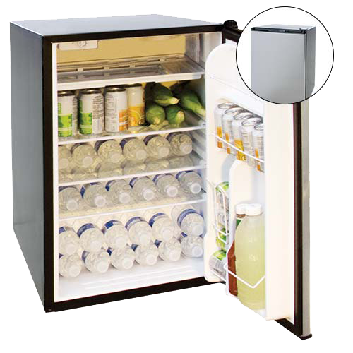 Cal Flame stainless steel outdoor refrigerator built-in