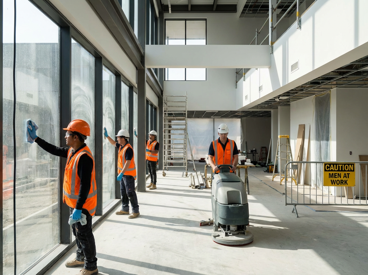 Construction site cleaning service Thurrock Essex