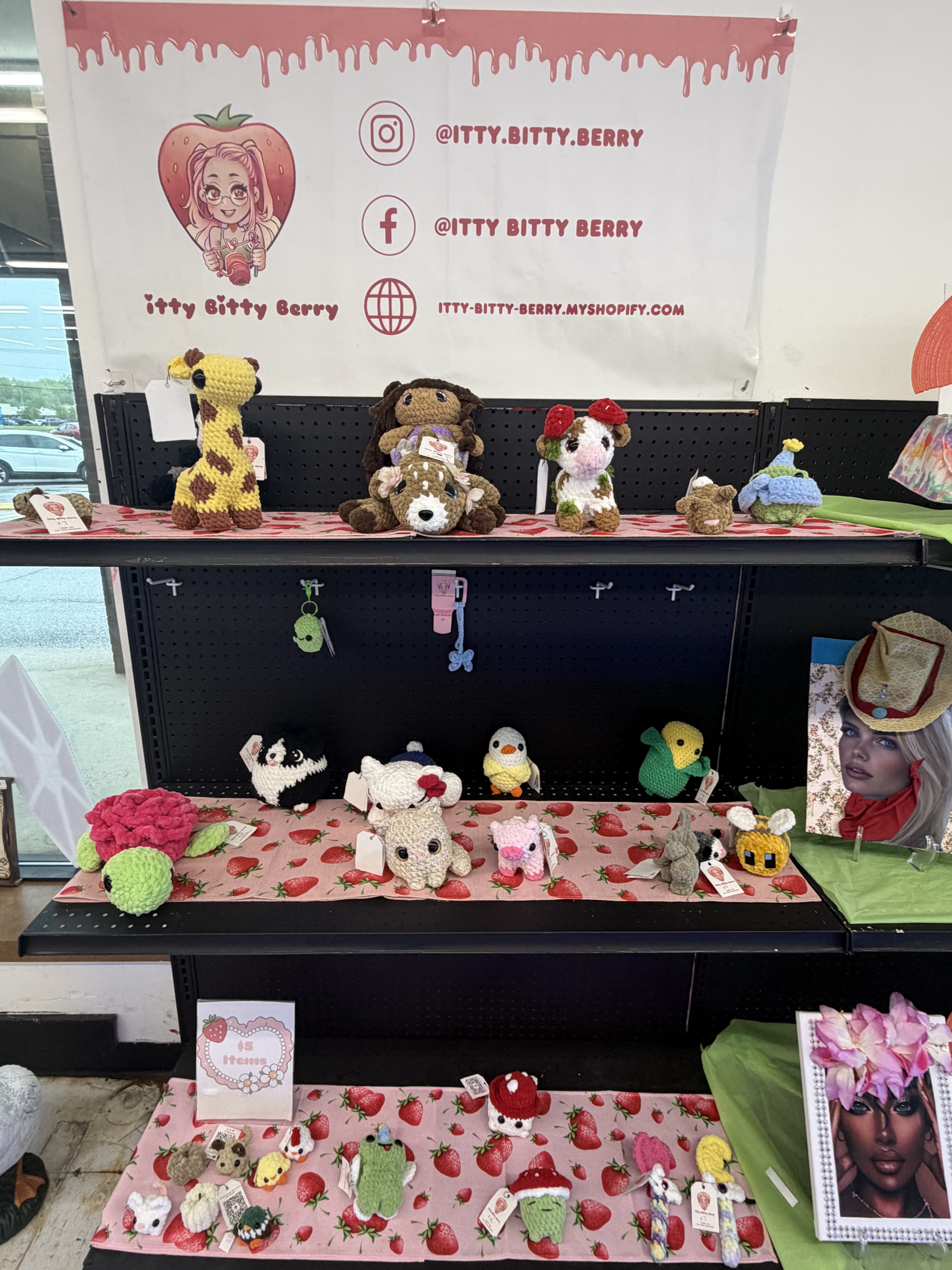 Handmade crochet plushies