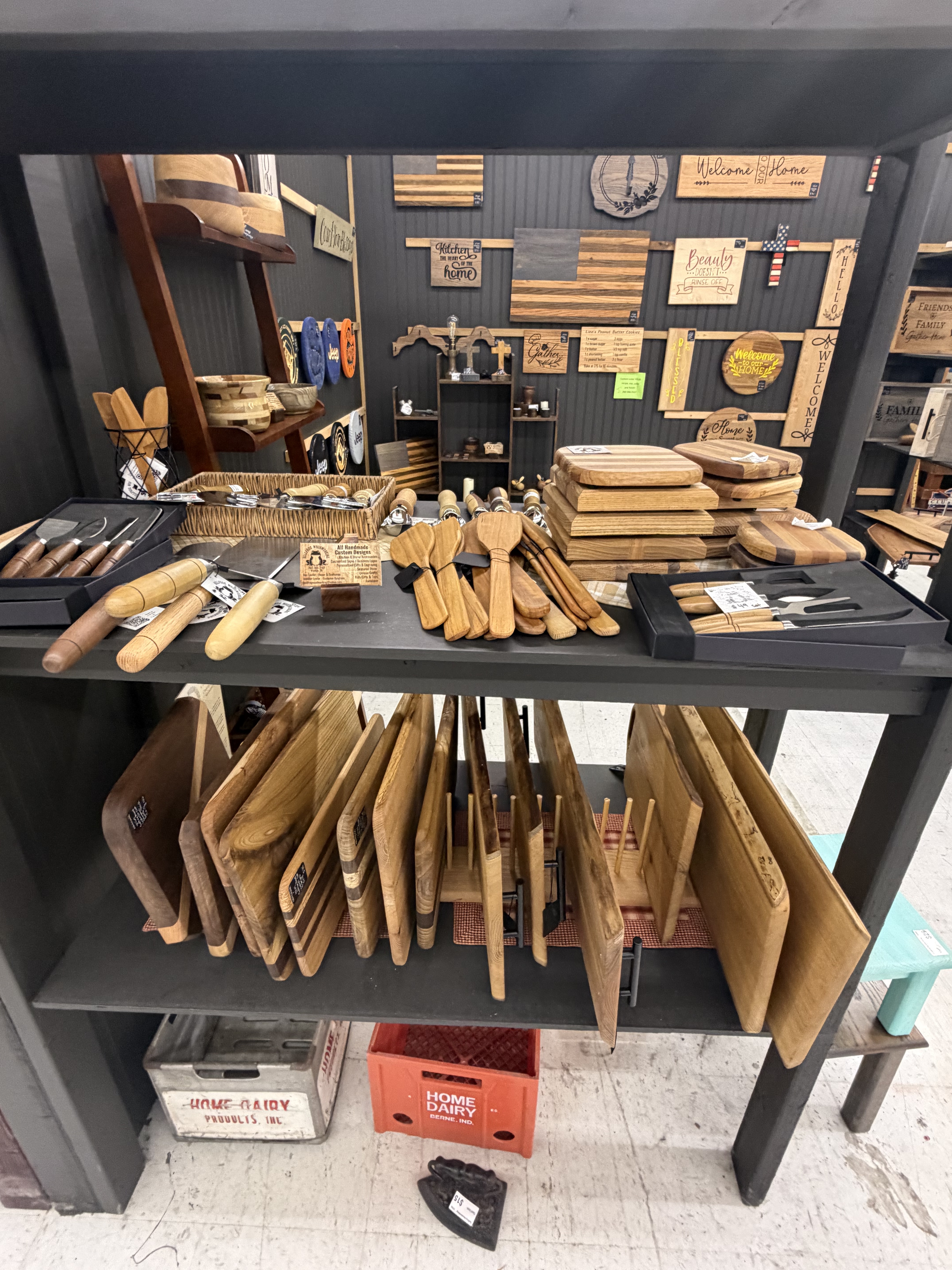 Cutting boards and kitchen accessories