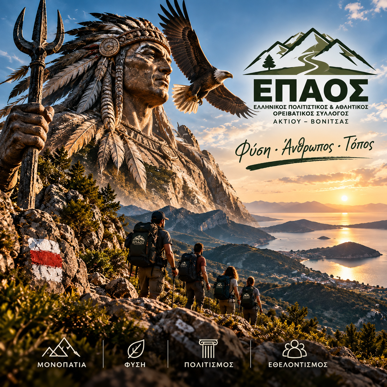ΕΠΑΟΣ - Φύση Άνθρωπος Τόπος - Μονοπάτια Φύση Πολιτισμός Εθελοντισμός