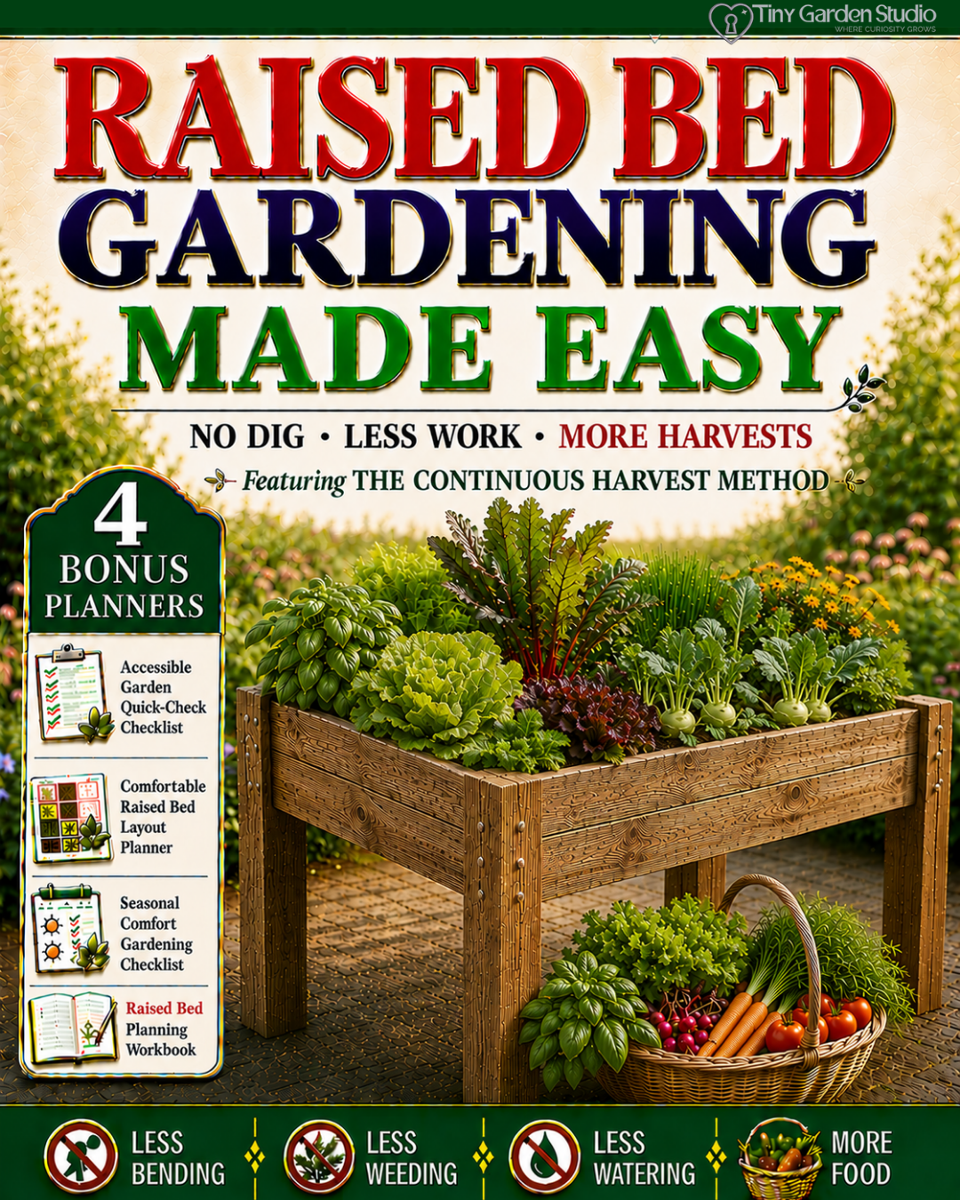 Raised Bed Gardening Made Easy — book cover