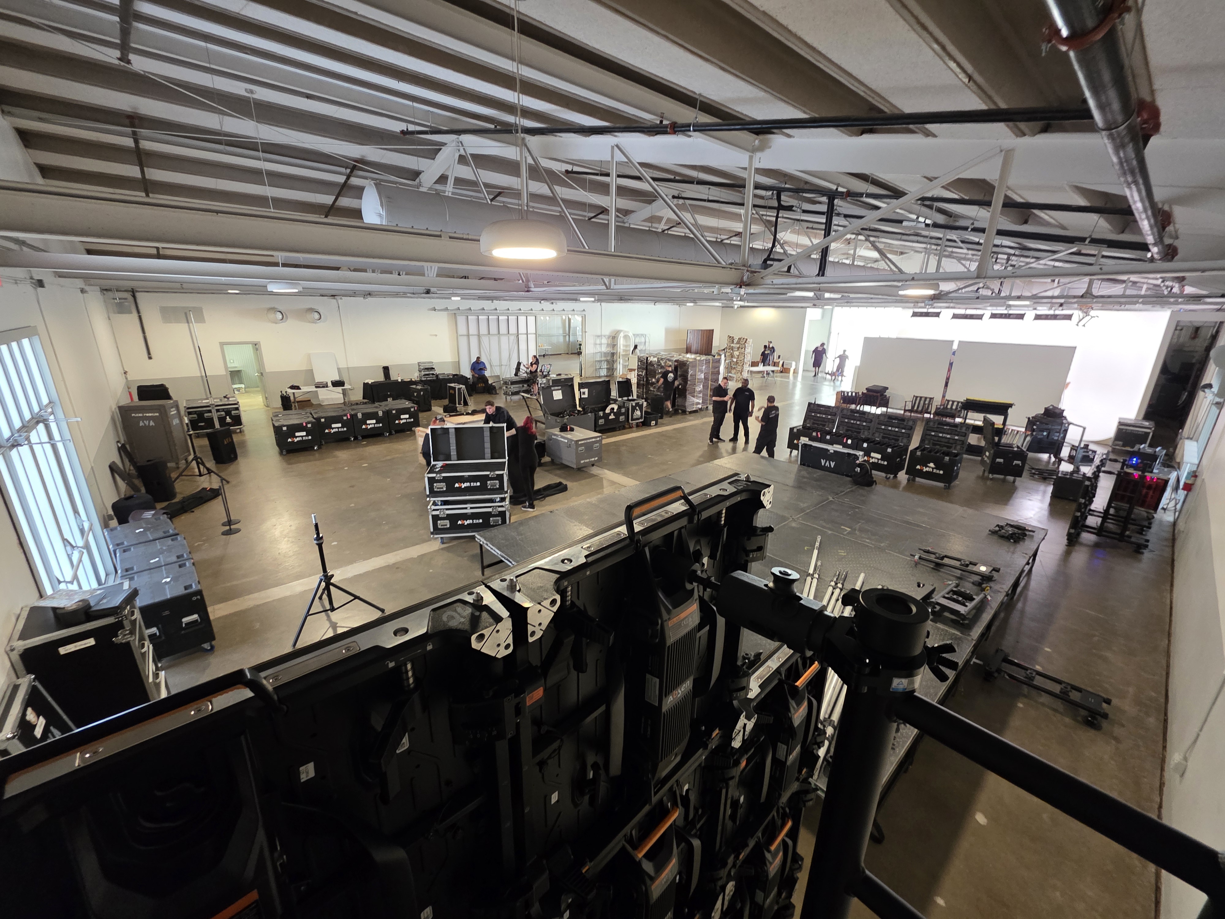 Warehouse staging