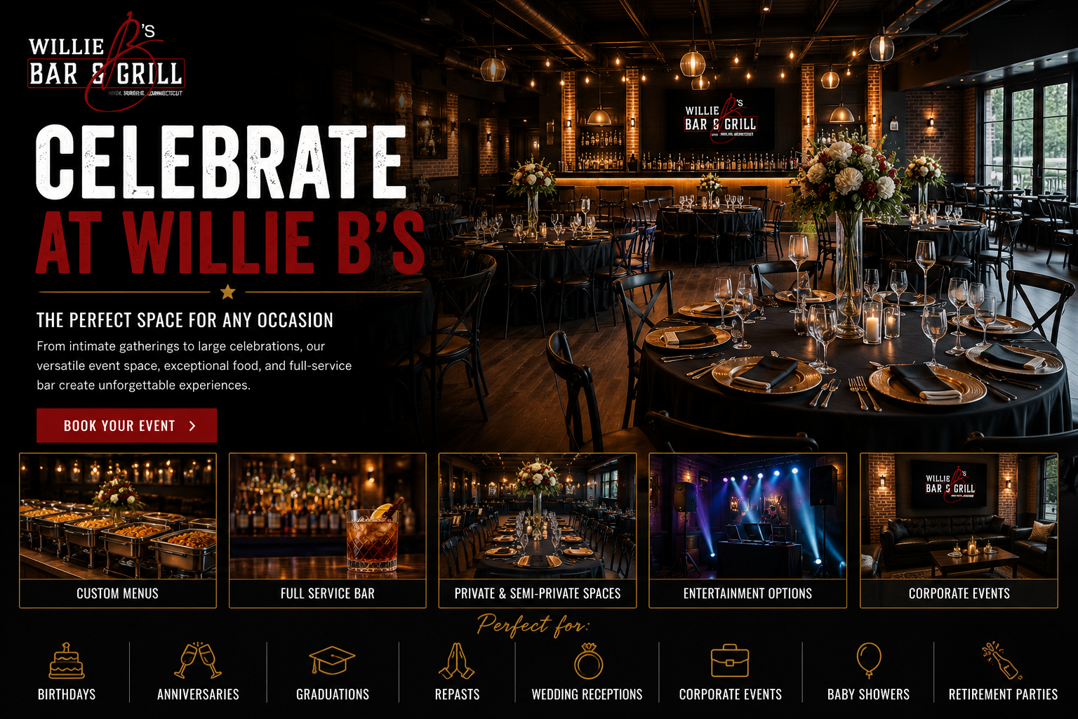 Willie B's interior